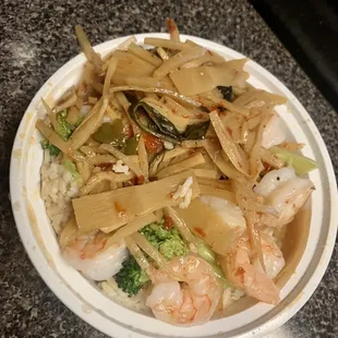 Yum   Spicy Bamboo Shrimp