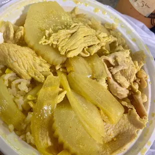 Yellow curry