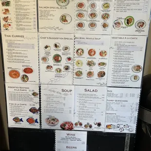 Posted menu 4/6/23