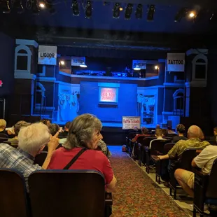 The tiny theater from seat L-K1