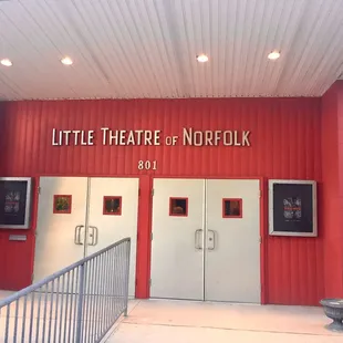 Front doors. Parking is a bit of a challenge so head there early!