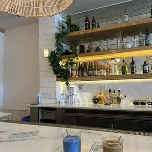 Iced Carmel latte /matcha