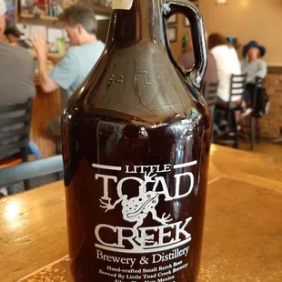 "Would you like some beer to go?" Why, yes, of course!