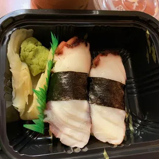 Octopus sushi