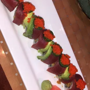 Discovery Roll - substitute salmon for tuna