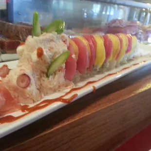 Special Dragon presentation of our LSU roll