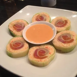 Cucumber Rolled Sashimi