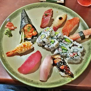 sushi and sashimi, sashimi, sushi, food