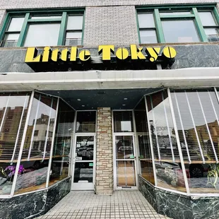 Exterior of restaurant