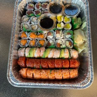 Sushi tray!