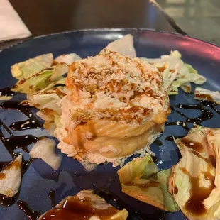 Baked salmon