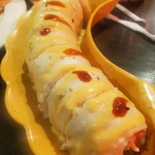 Angry bird roll.