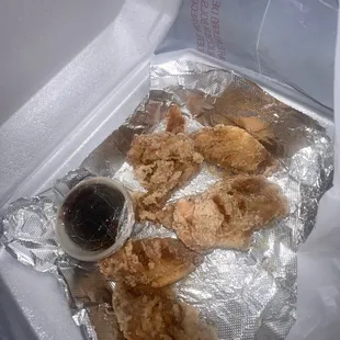 Fiery Fire Sticky Wings