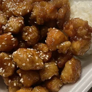 Sesame chicken