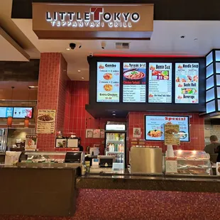 Little Tokyo Teppanyaki Grill restaurant in the Galleria food court