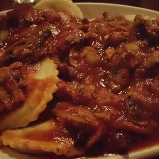 Ravioli with Mushrooms
