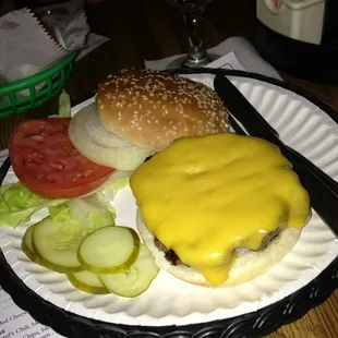 Cheddar Burger