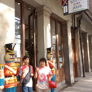 Cute toy store.