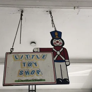 Look for this sign.