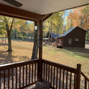 Red fish cabin view!