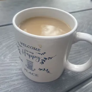 Morning coffe.. so peaceful!