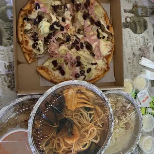food, pizza