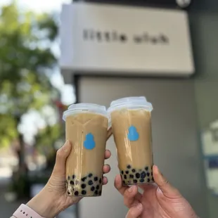 Oolong milk tea