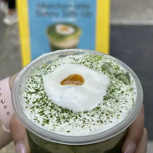 Matcha Latte Sunny Sad Up
