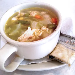 Hearty Soup-Ideal for a chilly winter evening