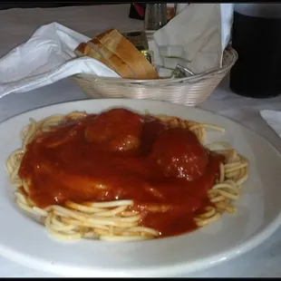 Spaghetti n Meatballs - Little Venetian
