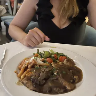 Vitello al MarsalaVeal Scaloppine with Marsala Wine and Mushrooms