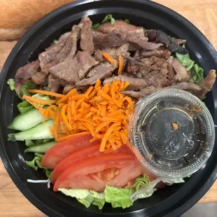 Pork n roll Vermicelli bowl