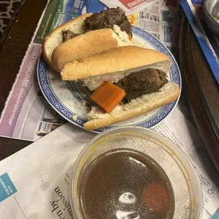 Vietnamese Beef Stew Banh Mi