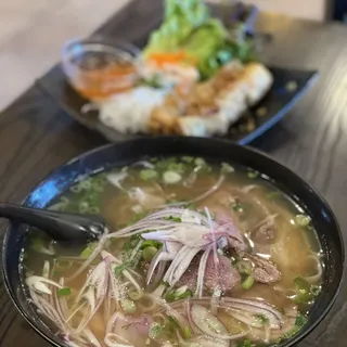 18. Well-Done Beef, Rare Beef Noodle Soup