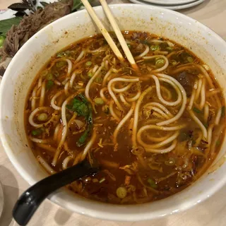 21. Spicy Beef and Pork Rice Noodle Soup