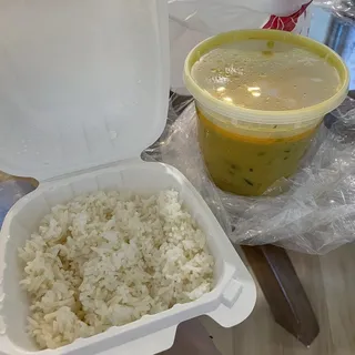 50. Curry Chicken with Rice