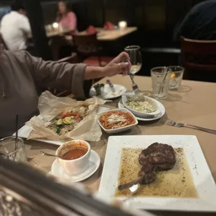 steak, food