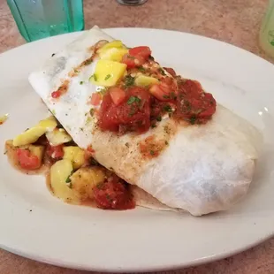 Jerk Chicken Burrito
