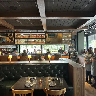 View of bar