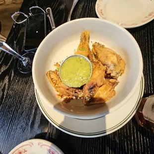 Crispy wings