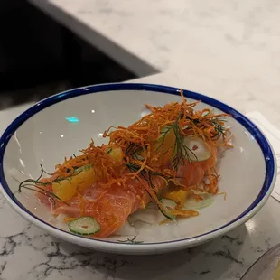 Salmon Crudo