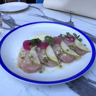 Hamachi Crudo