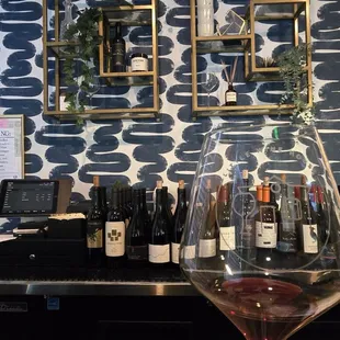 The bar area seating. Cheers!