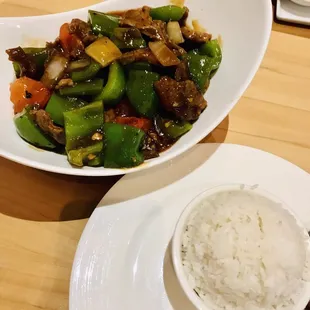 Sweet Black Pepper Beef