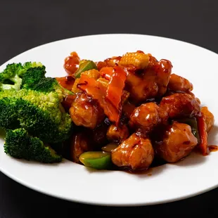 chicken and broccoli