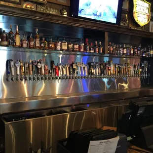 Plenty of beer on tap