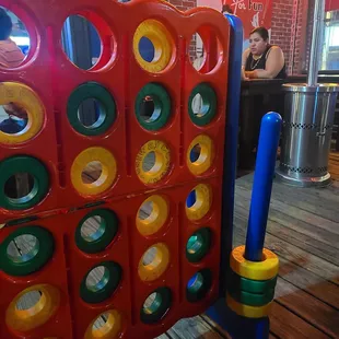 Giant connect four