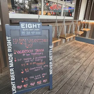 Valentines schedule