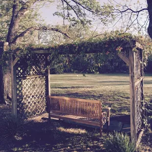 Little Wren's garden is a great location for your outdoor weddings!