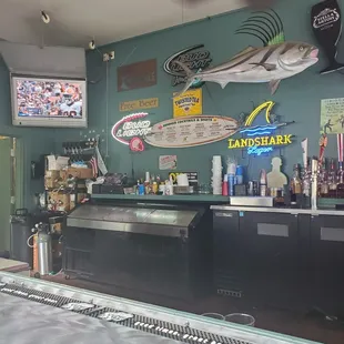 At the outdoor bar - love it